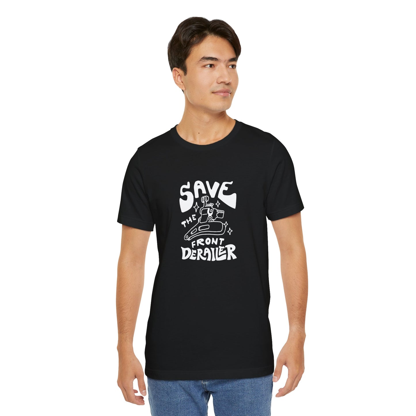 Save the Front Derailer T-Shirt (POD)