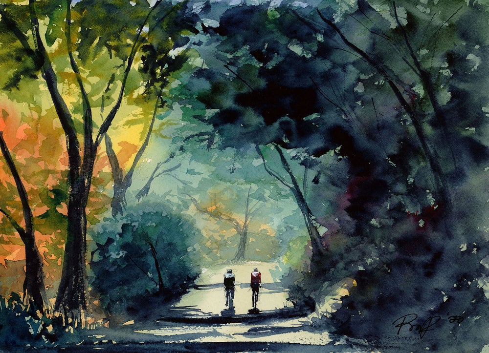 Gravel Ramble (11x14 Giclee Print)