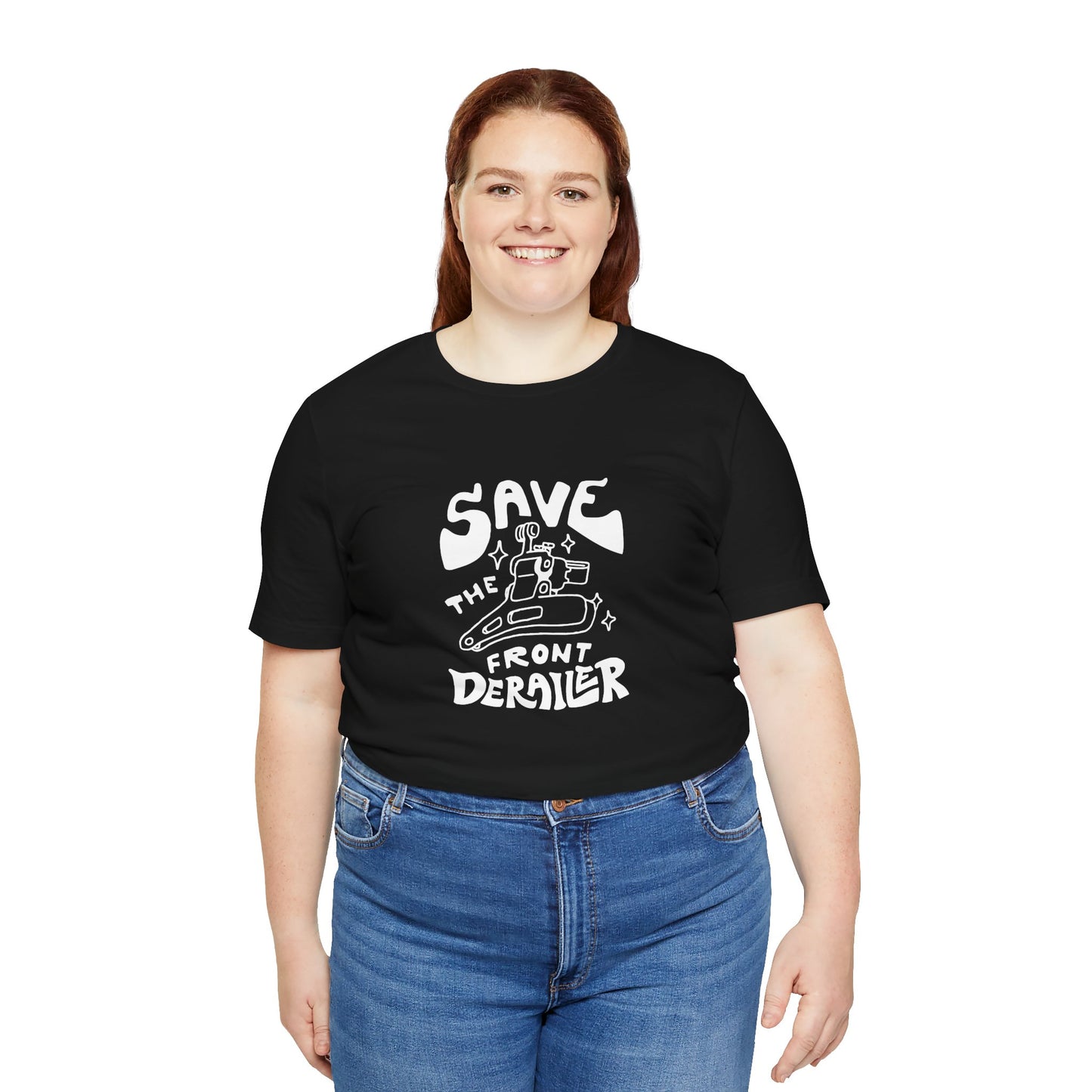 Save the Front Derailer T-Shirt (POD)