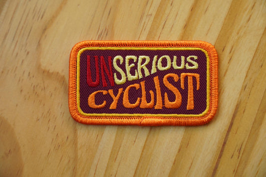 UNSerious Cyclist Groovy Patch