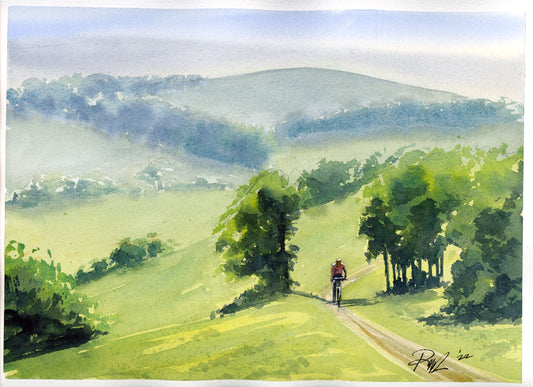 Lansdown Hills (11x14 Giclee Print)