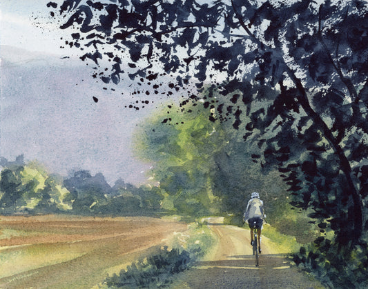Road to Banyoles (11x14 Giclee Print)