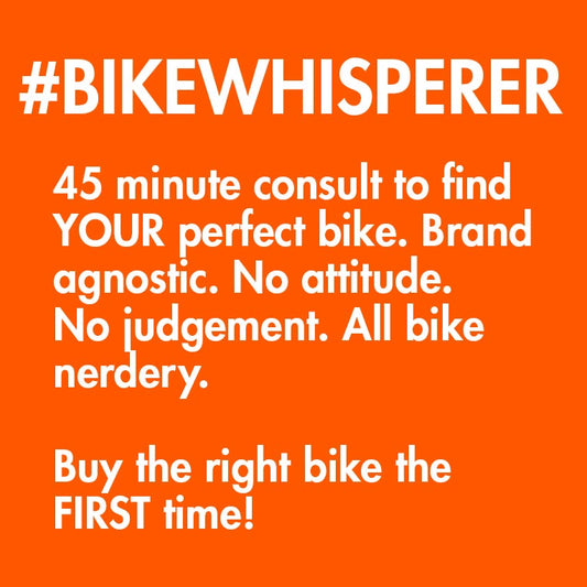 Bike Whisperer -  Online Bike Consultation